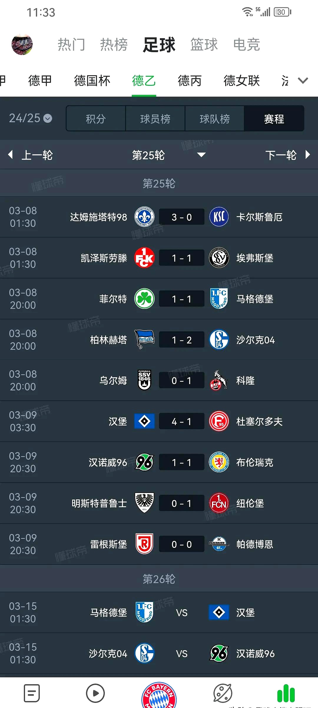 汉堡球队展现出色团队合作,迎来连平